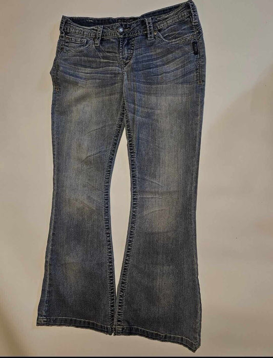 Silver Jeans Womens Camden Rose Flare ~ Sz 29/31