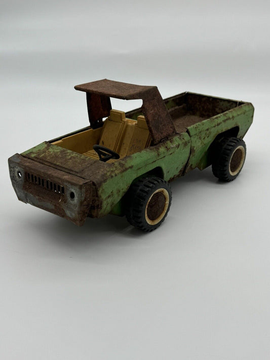 Vintage Buddy L Pressed Steel Green Pickup 13.5” Toy Truck Part No 1-3667 006