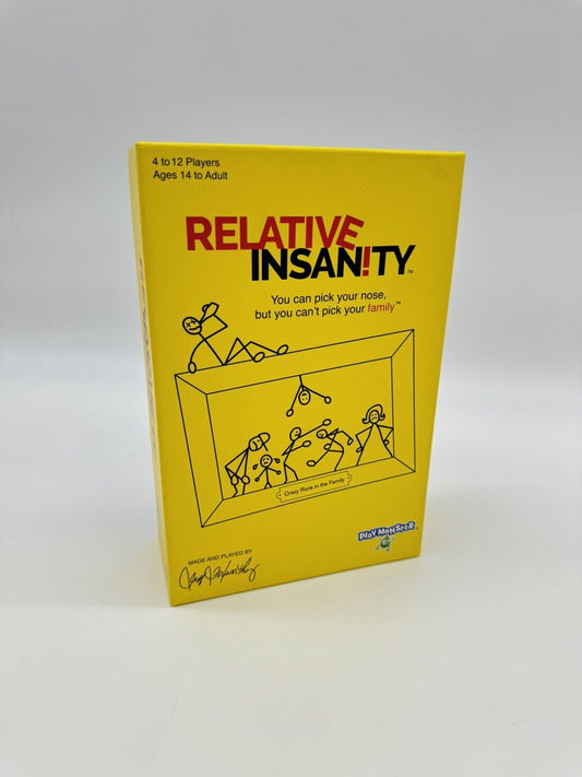 Relative Insanity Adult Family Party Game Jeff Foxworthy Card Game