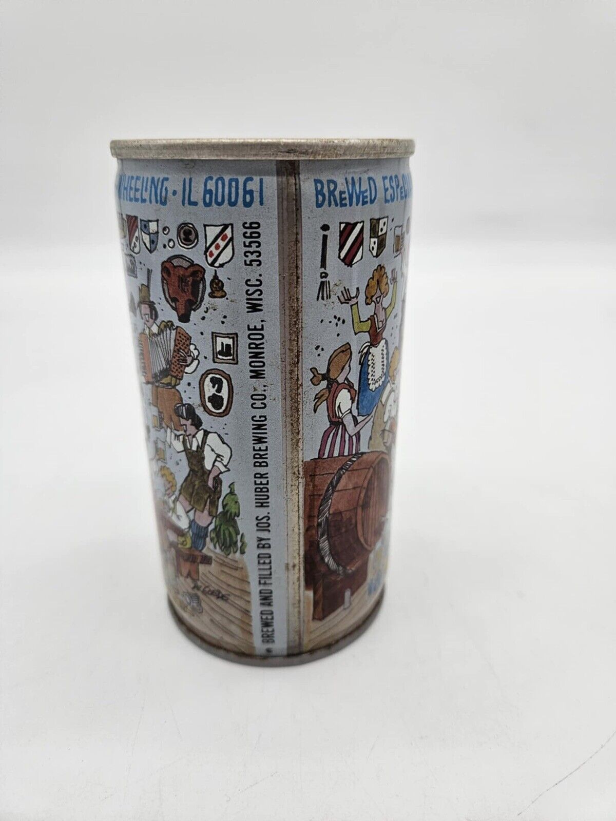 Beer Can - Hans' Bavarian Lodge Oktoberfest  ( Bottom Opened, Steel Can )