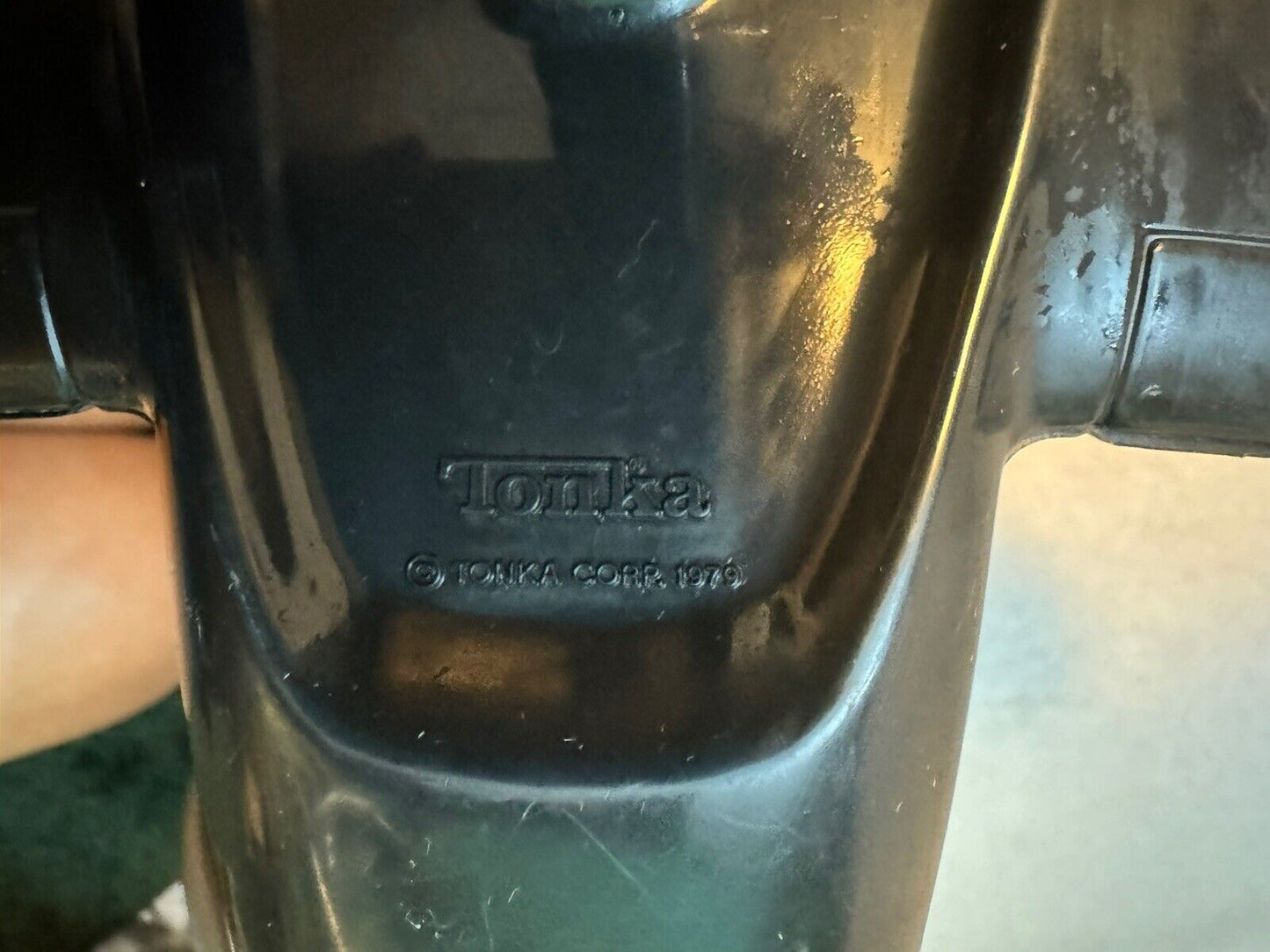 Tonka Hand Commander Airplane Black Turbo Prop Plane FULLY FUNCTIONAL