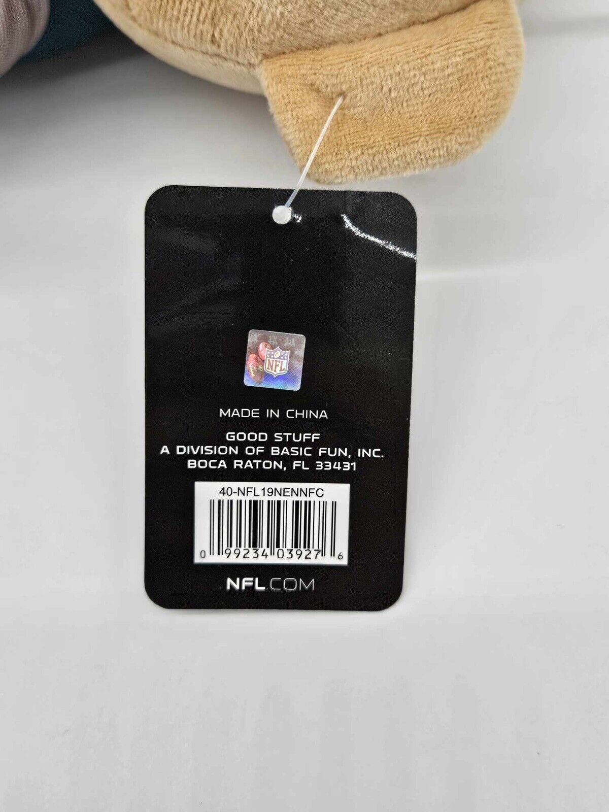 NFL Philadelphia Eagles Teddy Bear Plush Toy Tags attached Foam Finger Football