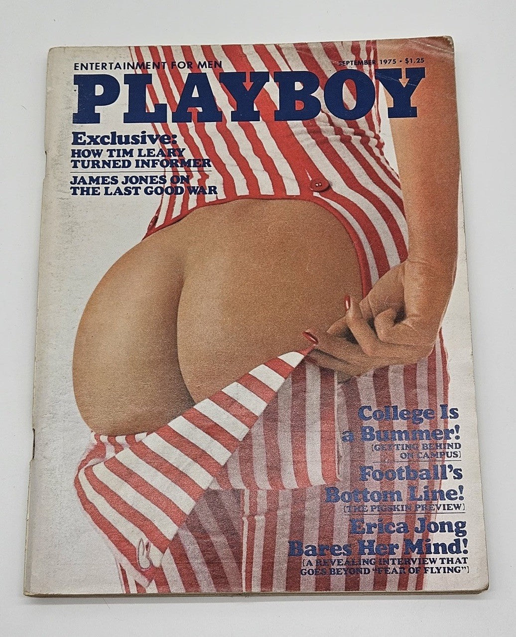 Vintage PLAYBOY September 1975 Erica Jong James Jones