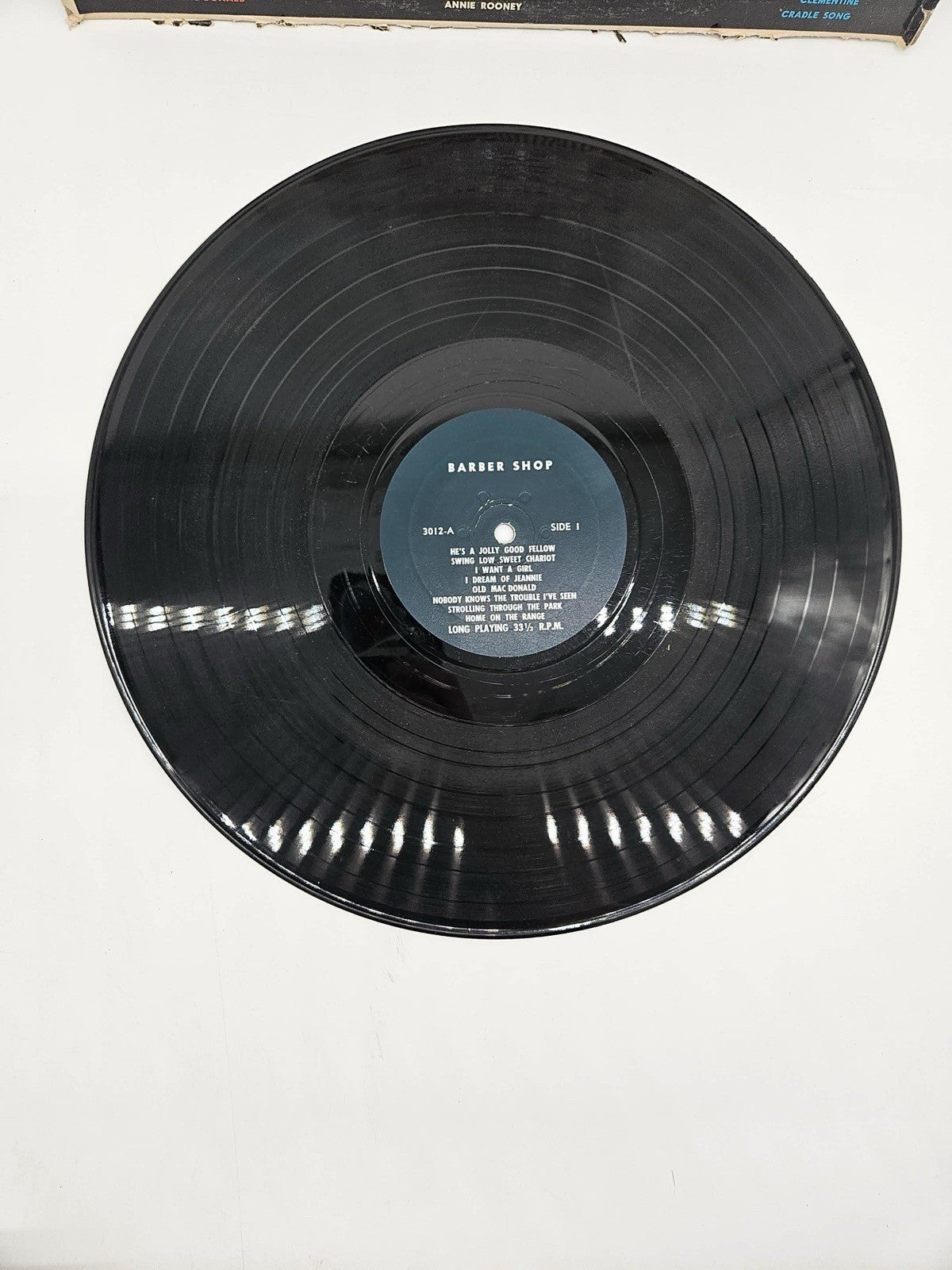 The Top Ten Barbershop Quartets of 1968, Decca Record