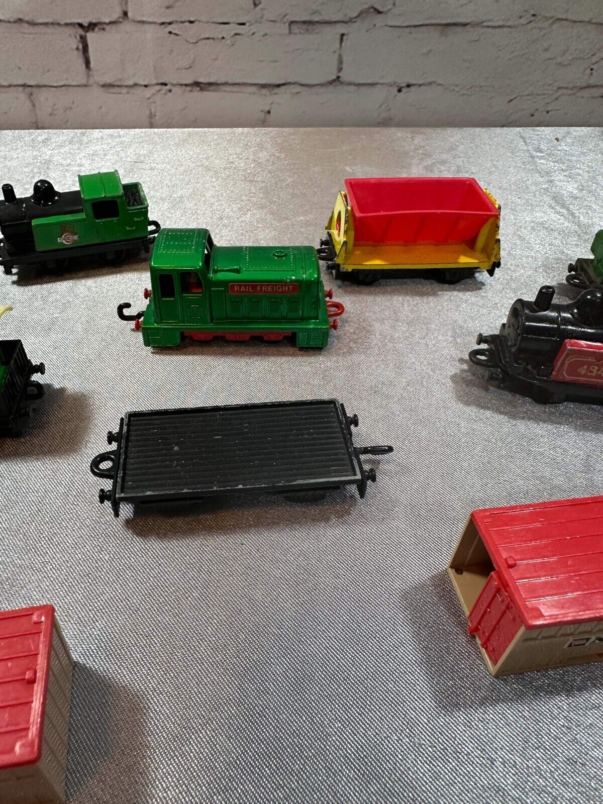 Matchbox Train Cars Superfast England Lot of Vintage 70s Lot of 10