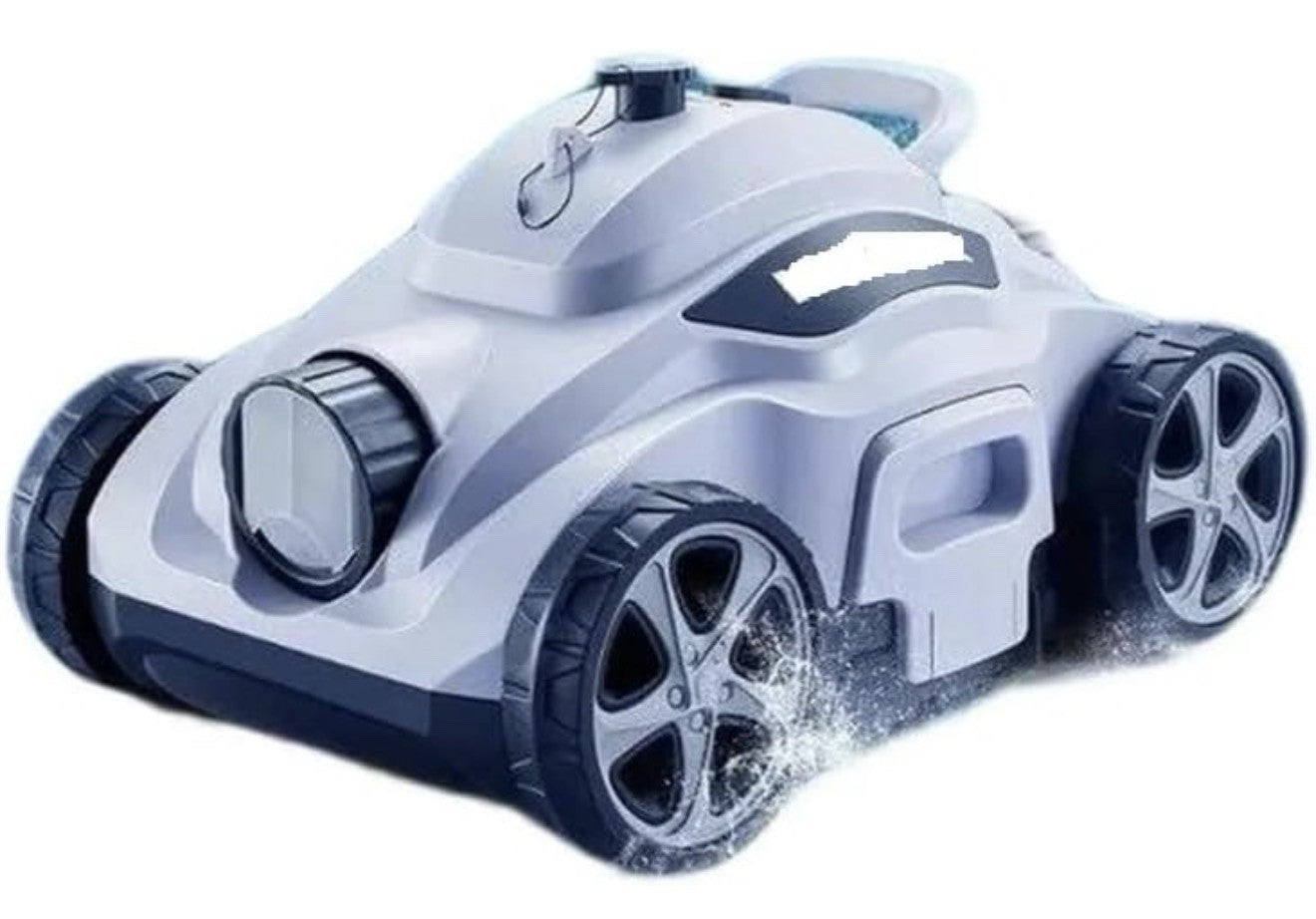 HDPEAK MF-PC01 Cordless Robotic Pool Cleaner Vacuum Rechargeable GRAY