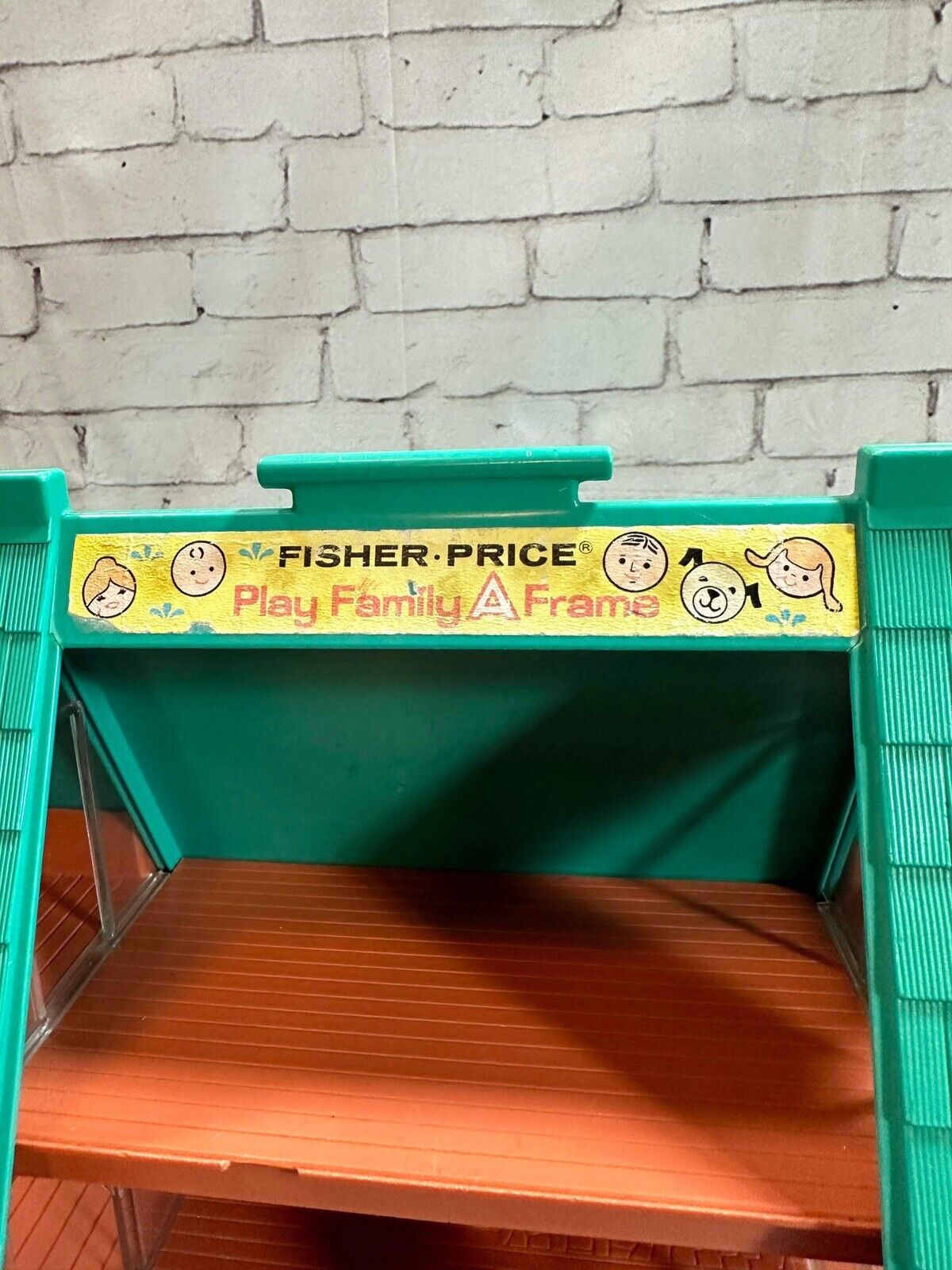 Fisher Price Play Family Little People 990 A Frame Chalet House 1974