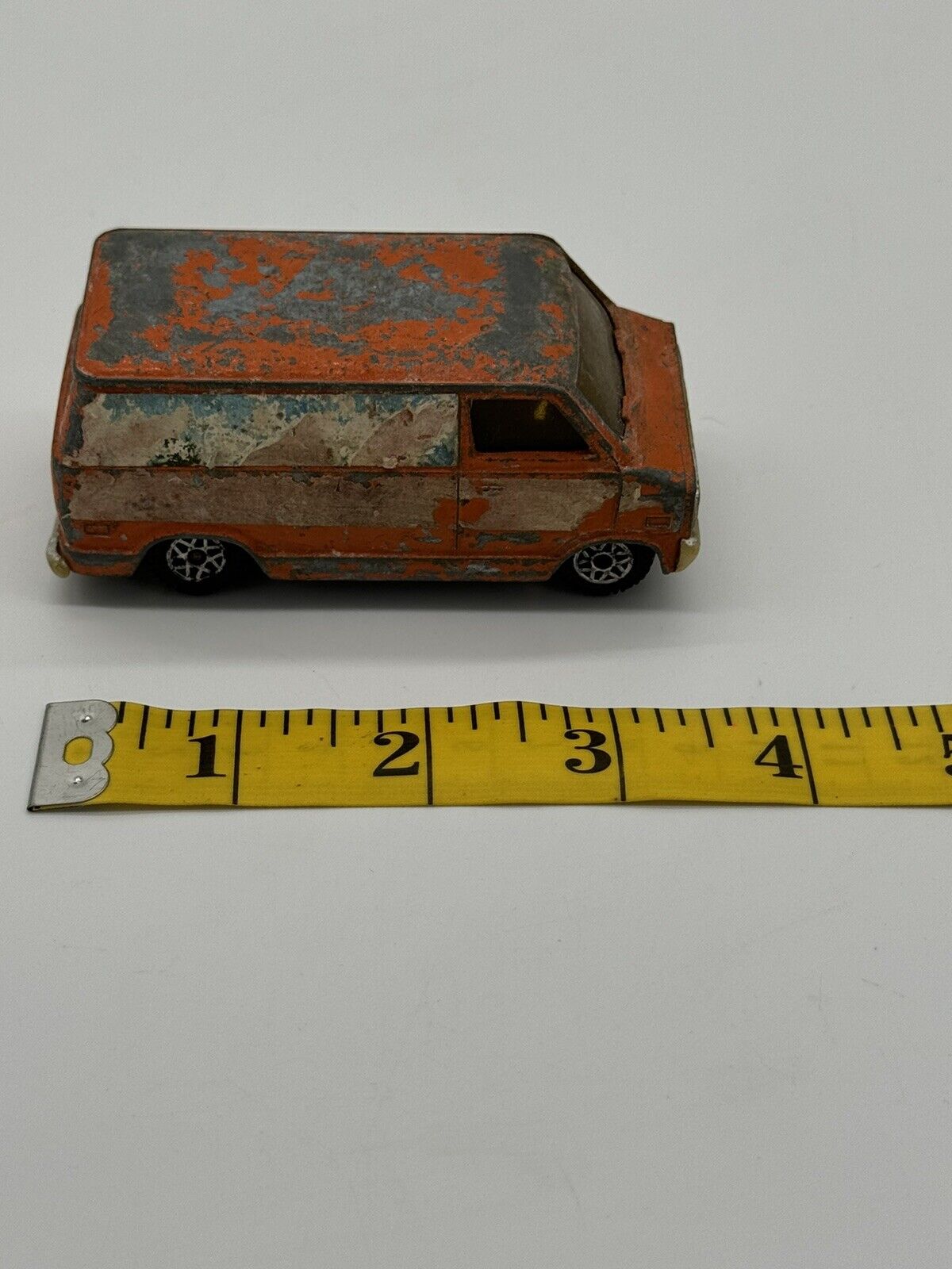 Vintage Playart 1980s Chevrolet Custom G-Series Van Black 1:64 Scale