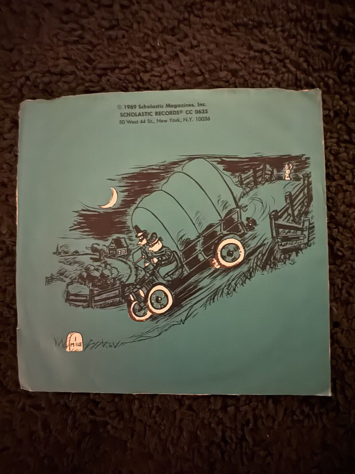 Georgie And The Robbers Record and Scholastic Book by Robert Bright- 1963