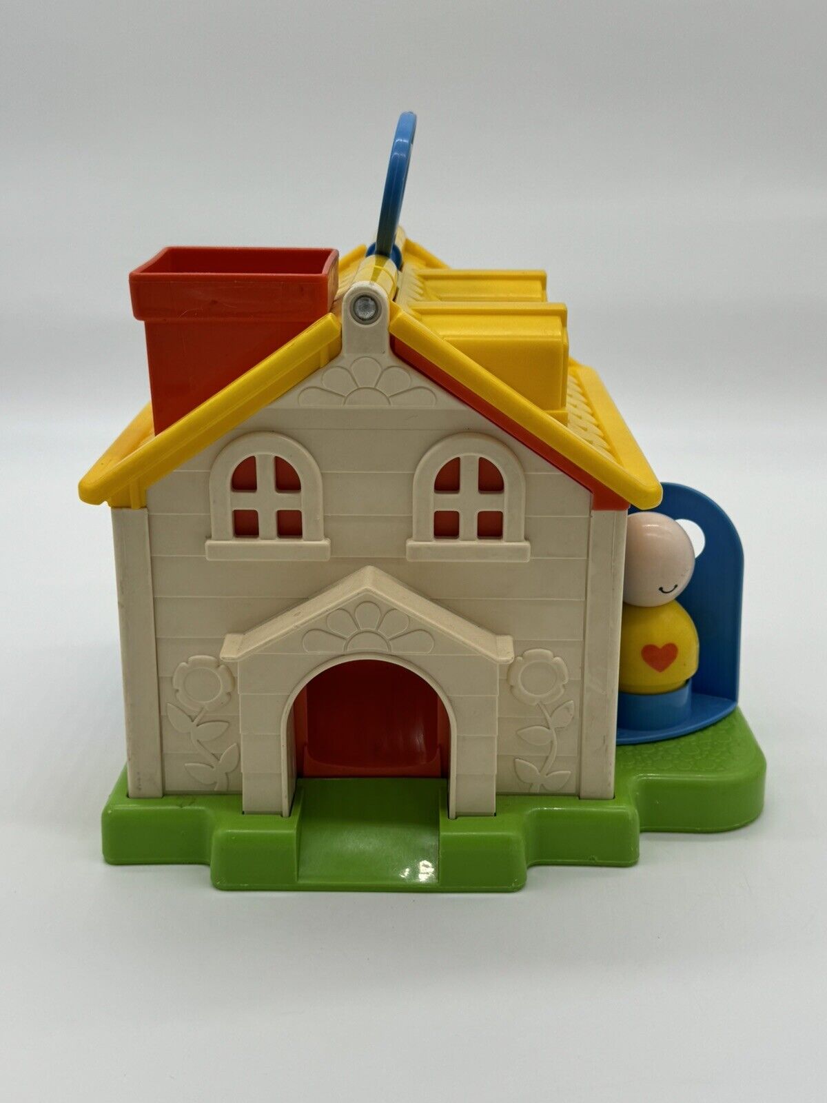 Vintage Fisher-Price Little People Discovery Cottage House 1984 Retro Kids Toy