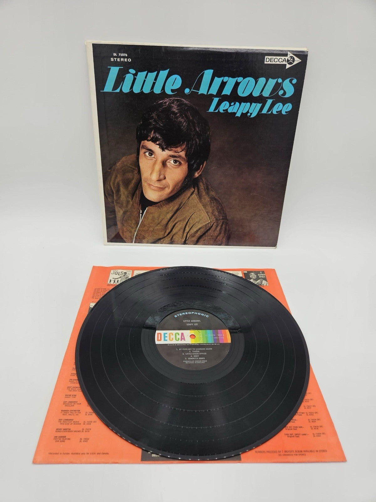 Leapy Lee Little Arrows Vinyl LP NM/EX 1968 1st U.S Pressing Classic British Pop