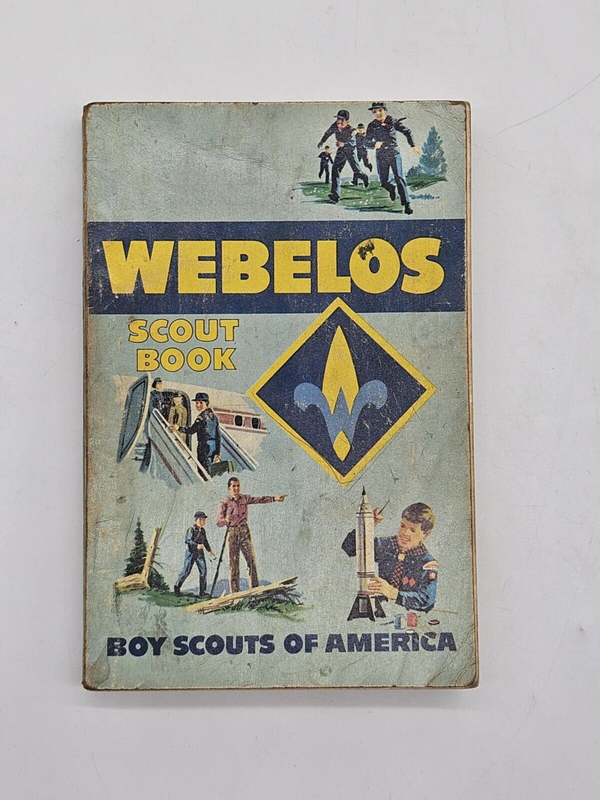 VINTAGE - BOY SCOUTS OF AMERICA "WEBELOS SCOUT BOOK"  1967