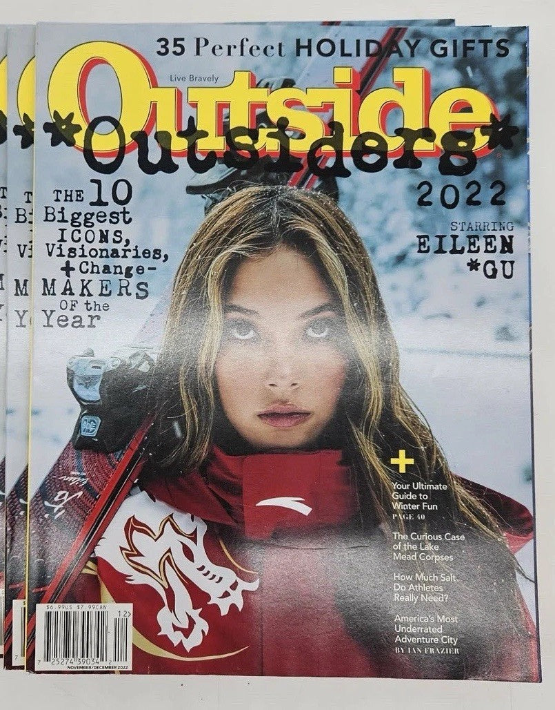 Elleen Gu: Outside Magazine December 2022