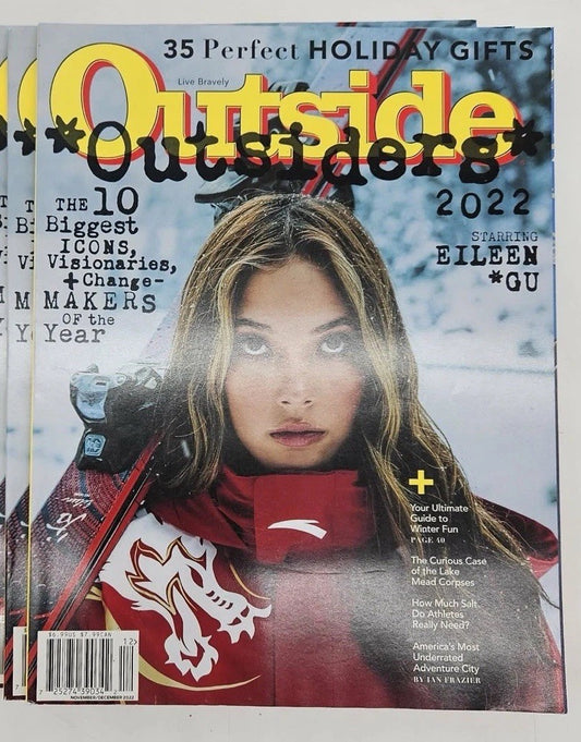 Elleen Gu: Outside Magazine December 2022