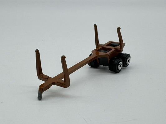 Vintage Yatming 1/64 Diecast Wood Hauler Trailer