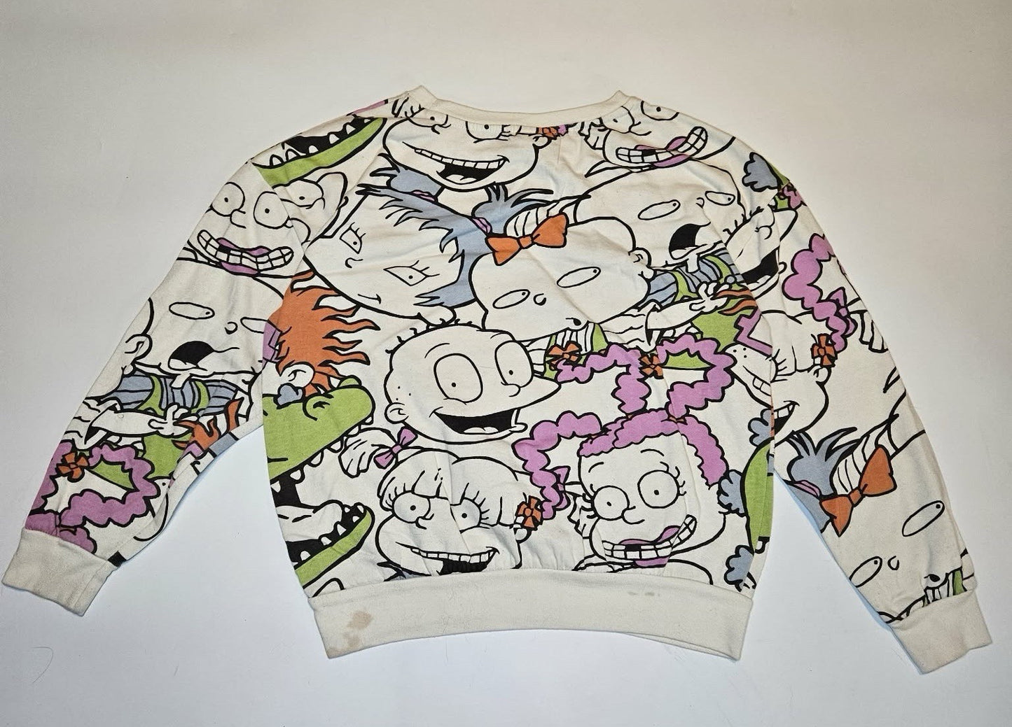 Vintage Nickelodeon Rugrats All-Over Print Sweatshirt Women’s Medium