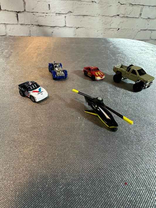 Lot Of 5 Tiny Little Toy Micro Cars / Vehicles