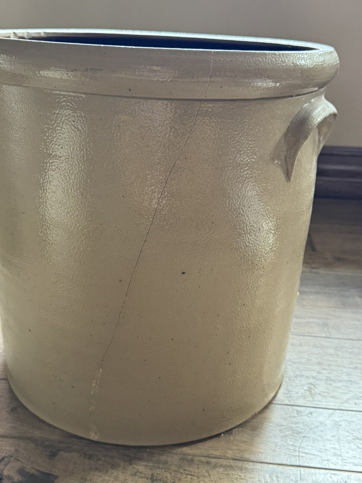 Red Wing Antique 5 gallon Salt Glaze Stoneware Crock – Blue Leaf Decorated