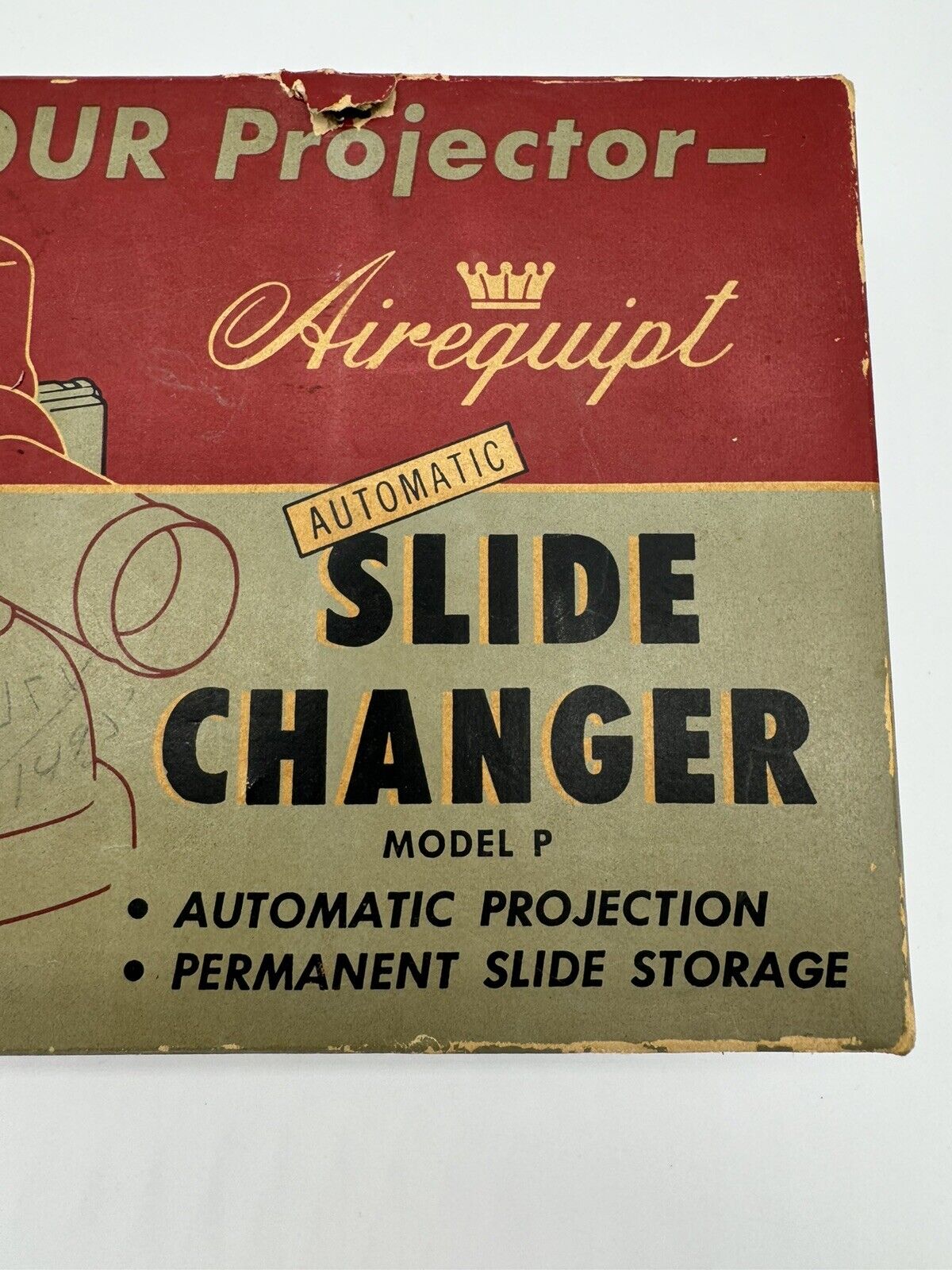 Vintage Airequipt Slide Changer -Model P