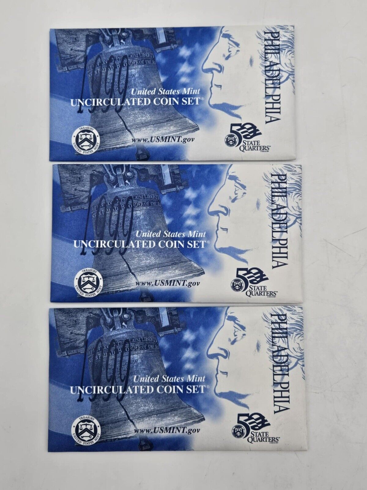 Lot of 6 1999 Uncirculated Coin Set U.S Mint Original Government Packaging JB01