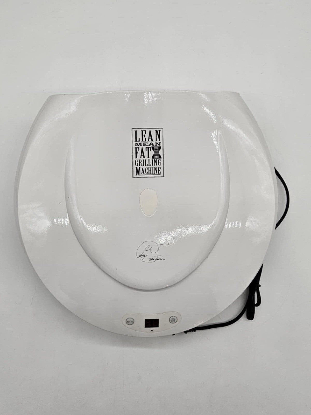 GEORGE FOREMAN GRILL White ~ Tested & Working
