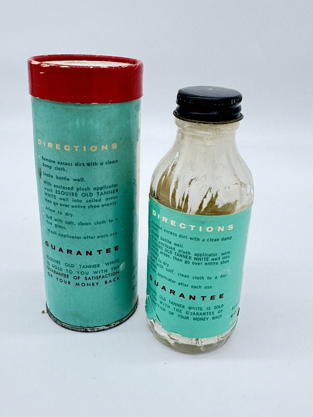 Vintage Old Advertising Esquire Lanol White Shoe Polish Nurses Favorite RARE