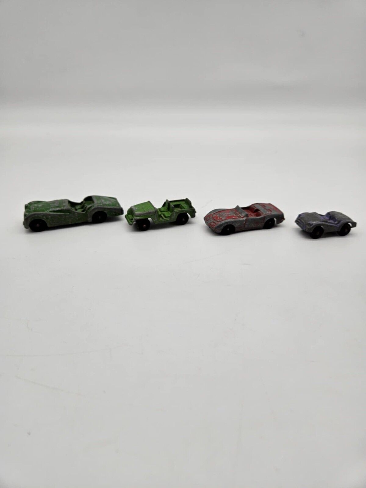 Lot of 4 Vintage Diecast Toy Cars