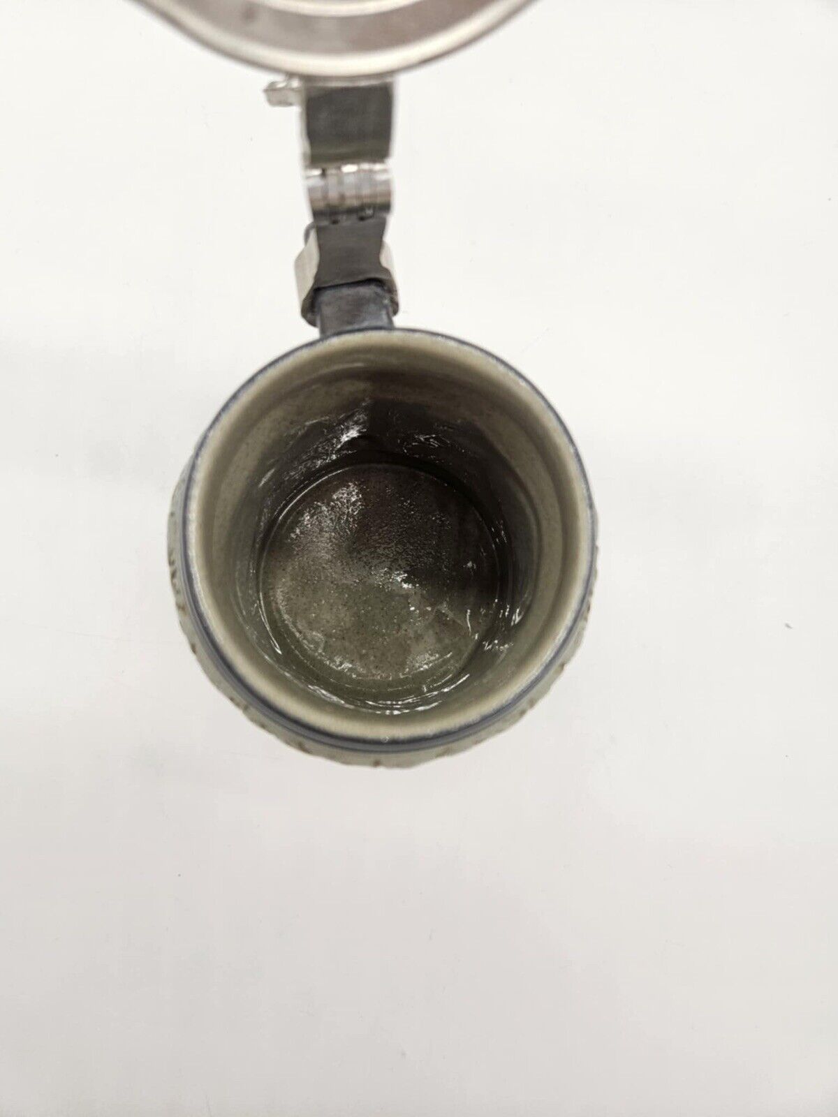 Vintage LE German Beer Stein with Golden Eagle Relief  Made in Germany (JB01)