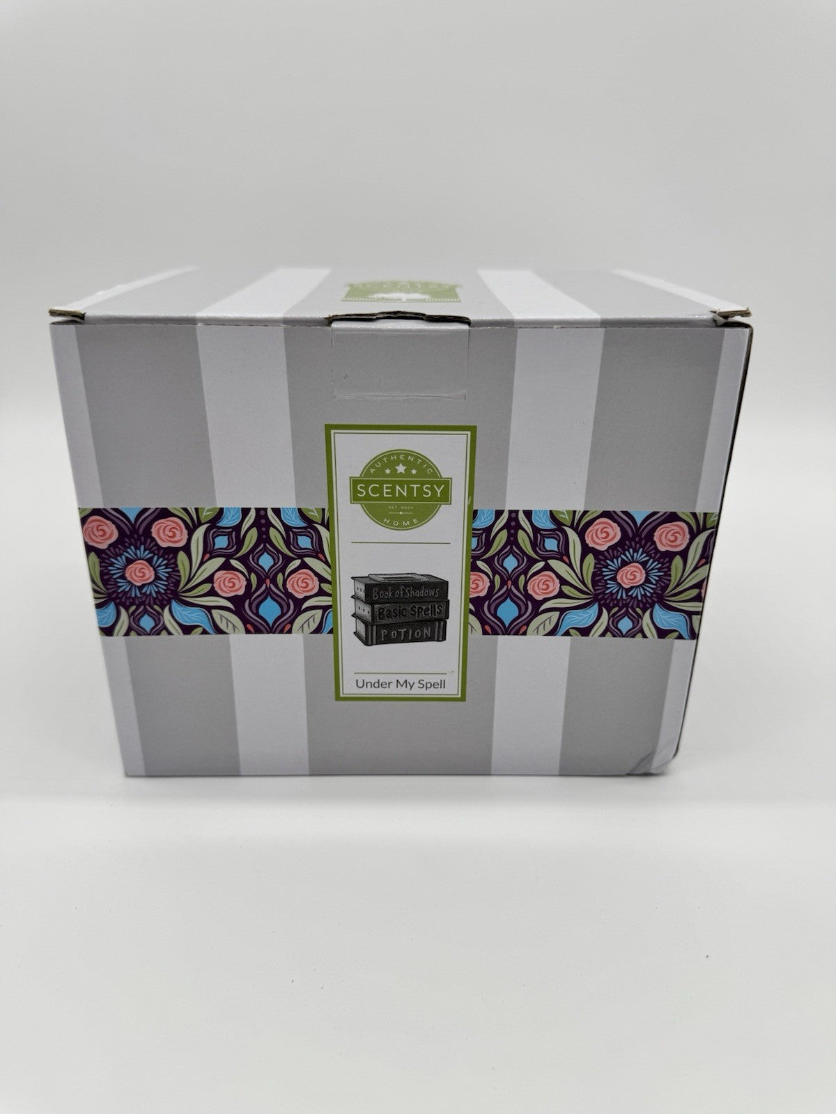 Scentsy Under My Spell Warmer Potion Book Of Shadows Basic Spells Book Stack