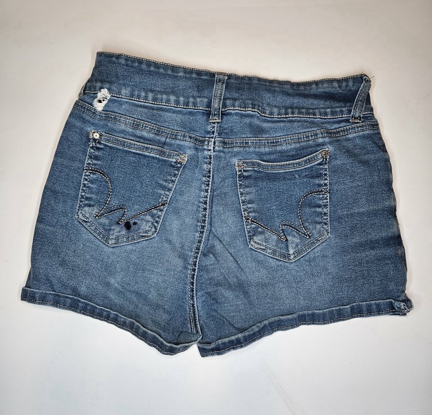 High Rise Denim Shorts Size 13