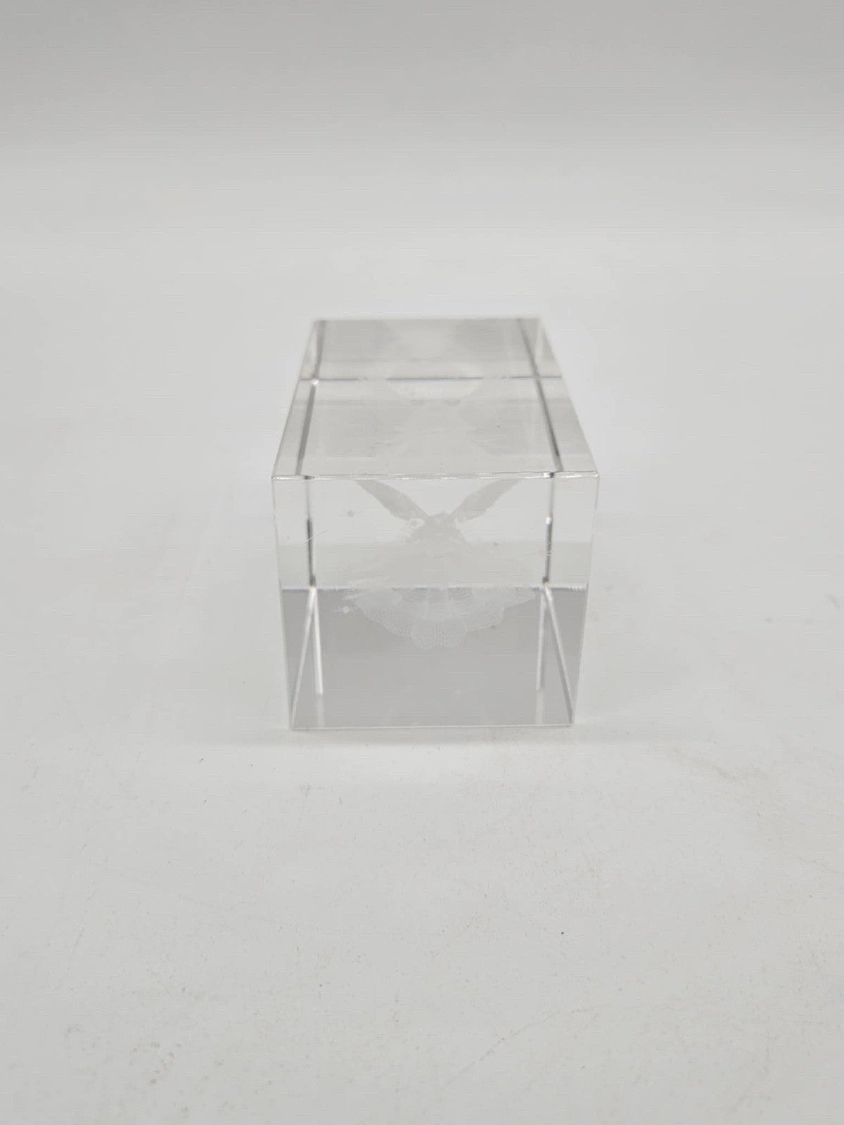 Paperweight Lead Crystal Angel, Desk Ornament