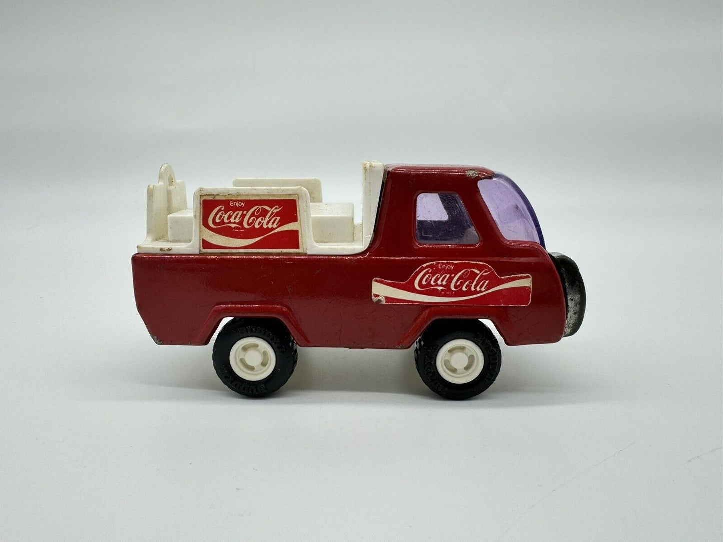 Vintage Buddy L COCA COLA Coke Delivery Truck 70’s Pressed Steel Japan