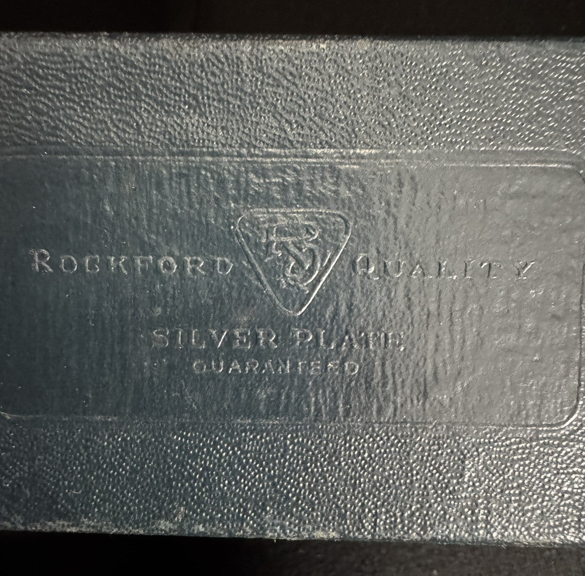 ANTIQUE ROCKFORD QUALITY SILVER PLATE QUARANTEED OYSTER FORKS