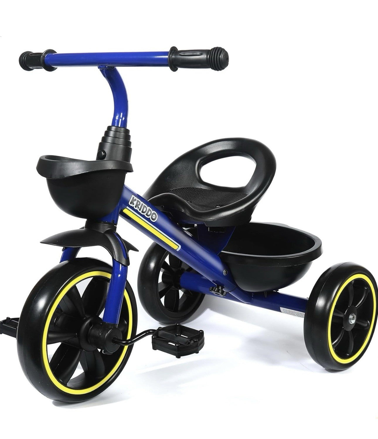 Kriddo Kids Tricycle TC003 Blue For Ages 2-4 Years