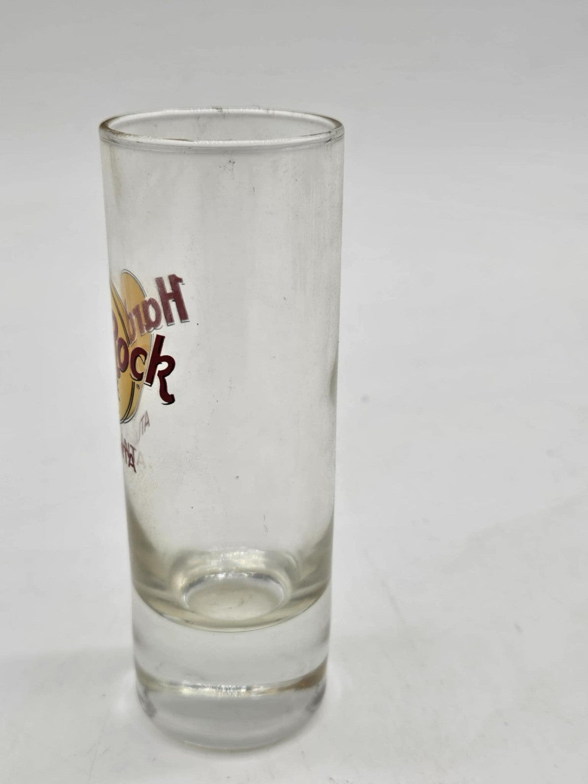 Hard Rock Cafe ATLANTA Tall Shot Glass 4”