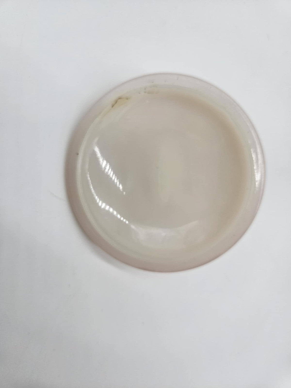 Vintage Fire King Pink Swirl Sugar Cup w/ Lid