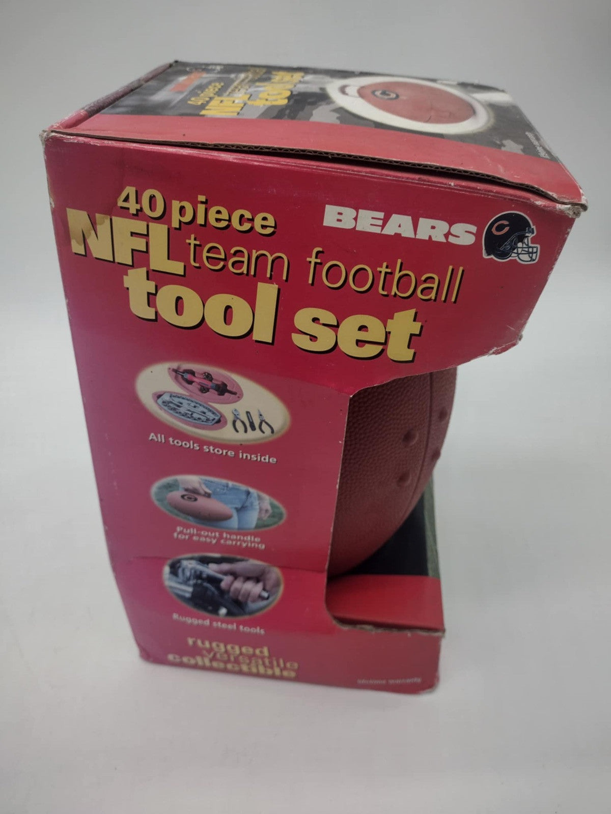 Vintage NFL Team Football Tool Set 40 Piece Vintage Rare