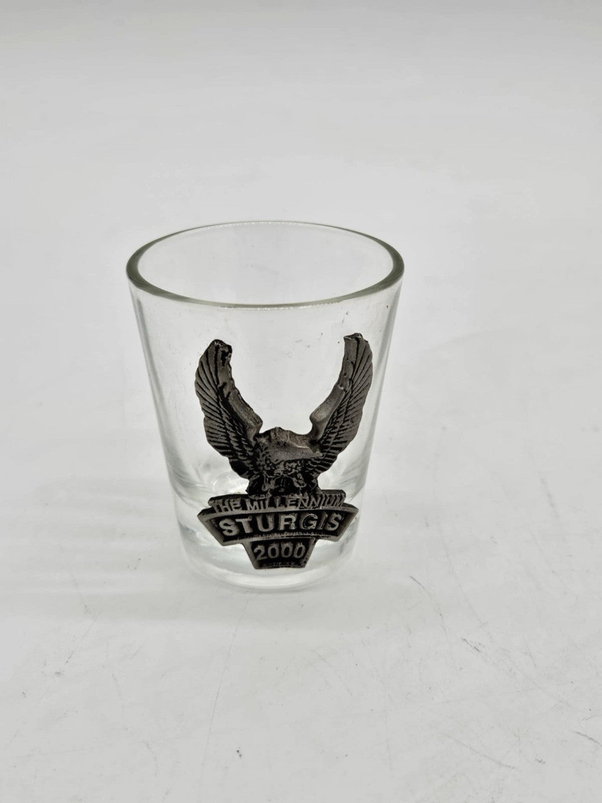 RARE 2000 Sturgis Motorcycle Rally Shot Glass
