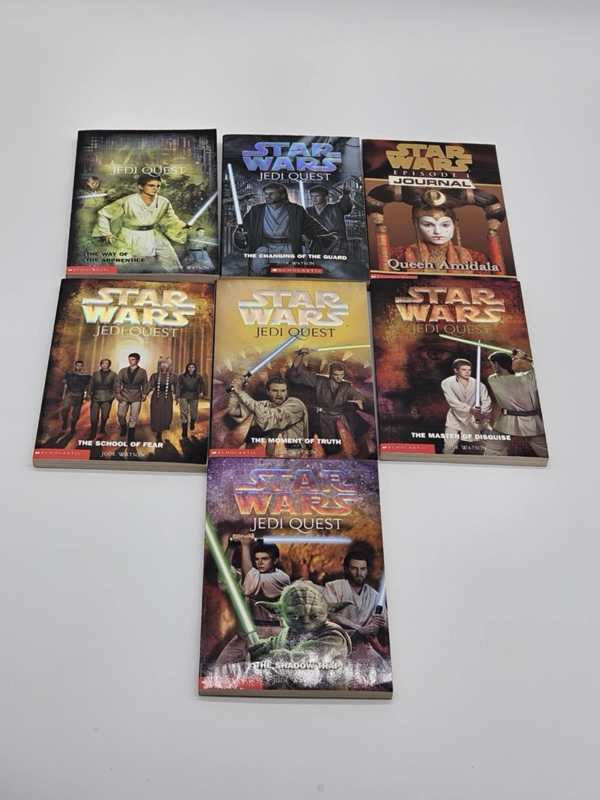 Star Wars Jedi Quest Books Lot Set Jude Watson Paperback