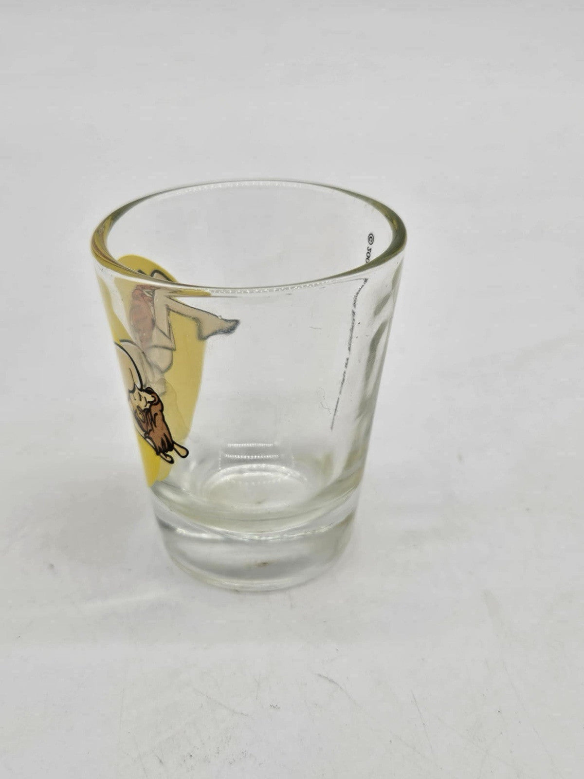 Vintage Lesbians 69ing Dirty Shot Glass ~ RARE ~ 2000 Paladone Products