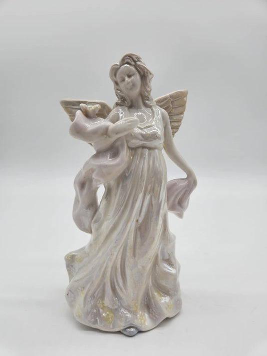 Porcelain Angel With Wings
