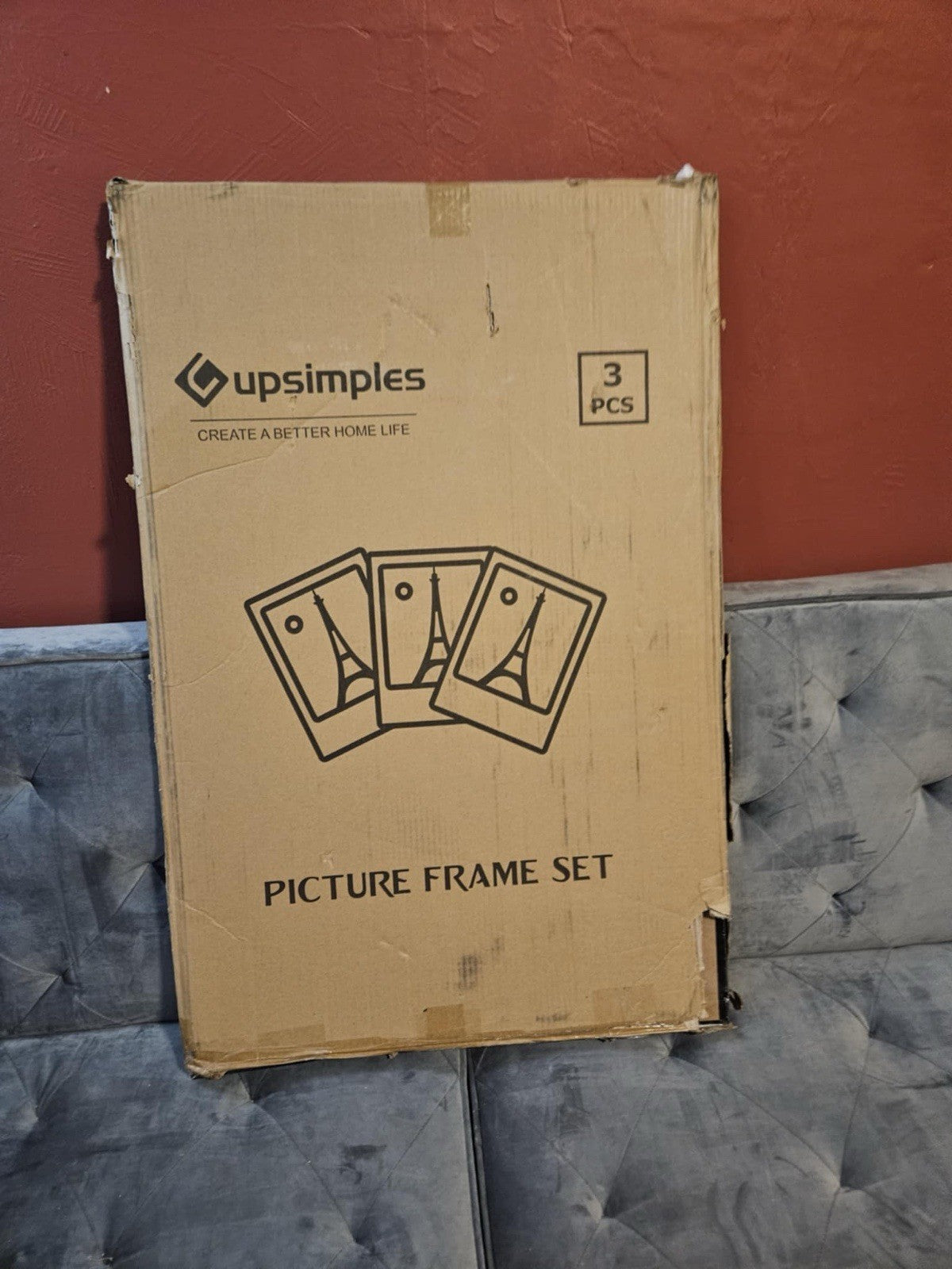 Upsimples Upsimples 24x36 Poster Frames Black 3-Pack, 24 X 36 Photo Frame