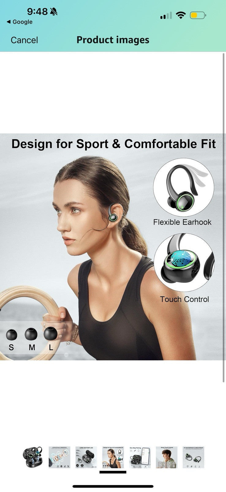 Wireless Earbuds, AOTONOK C16, Noise Cancelling, Bluetooth Earphones