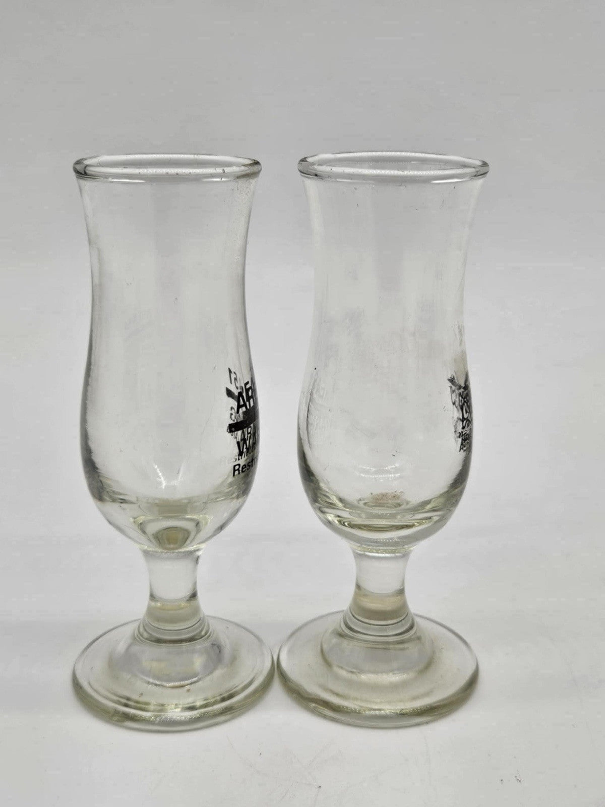 RARE Set of 2 Area 51 Little Alien Glasses