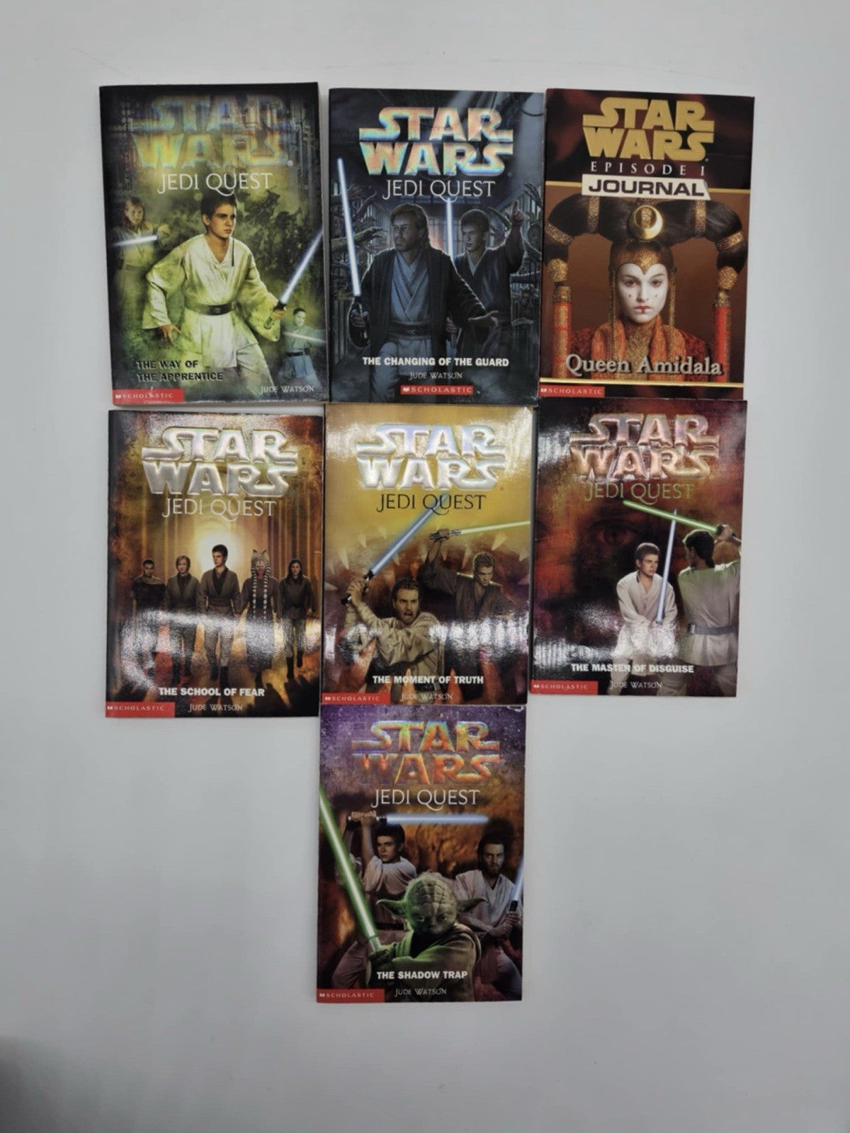 Star Wars Jedi Quest Books Lot Set Jude Watson Paperback
