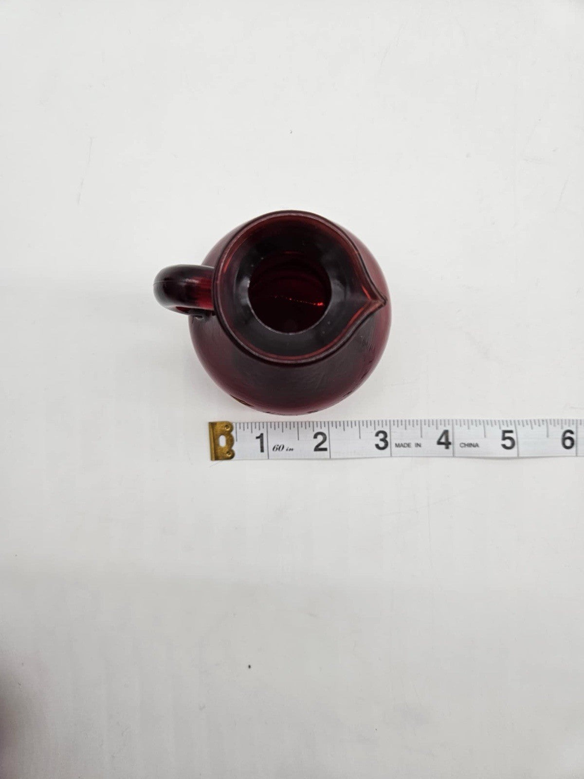 VINTAGE AVON CAPE COD RUBY RED COLLECTION PITCHER 48 Oz w/ 10 PC GLASS SET