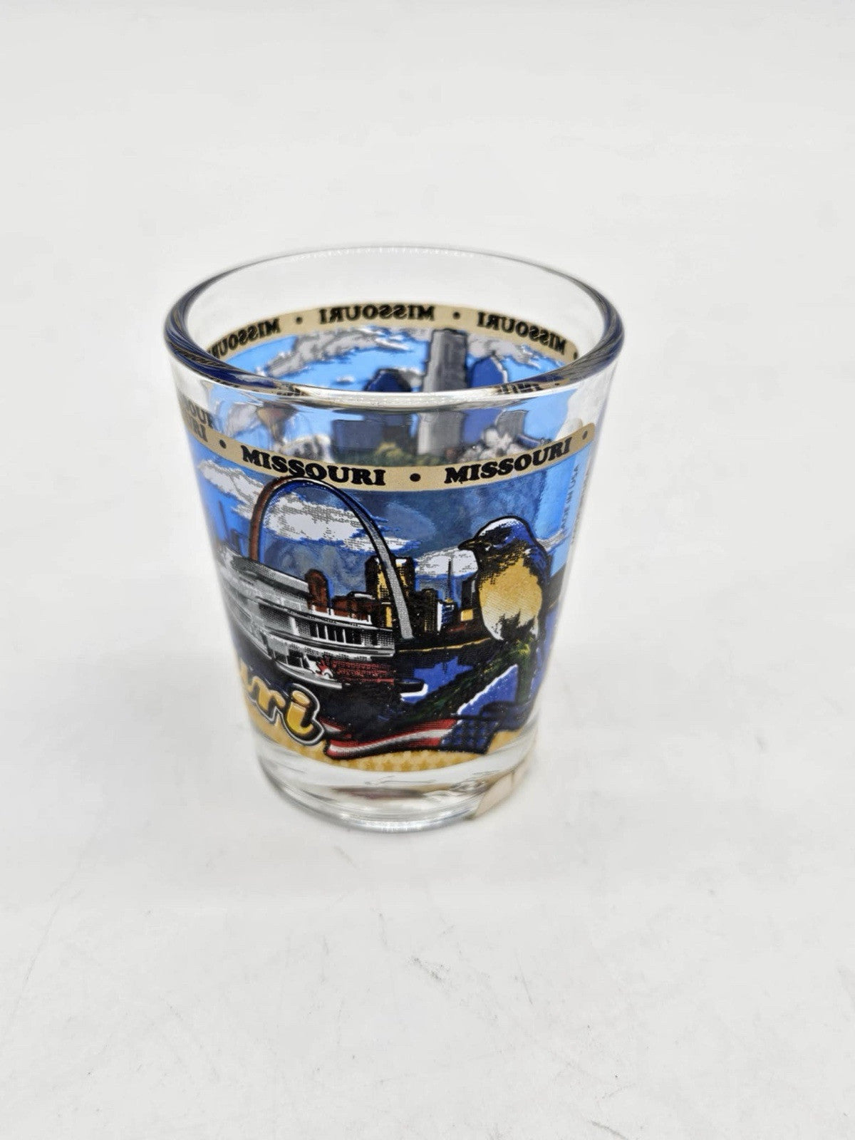 Missouri Scenic Landmarks Souvenir Shot Glass