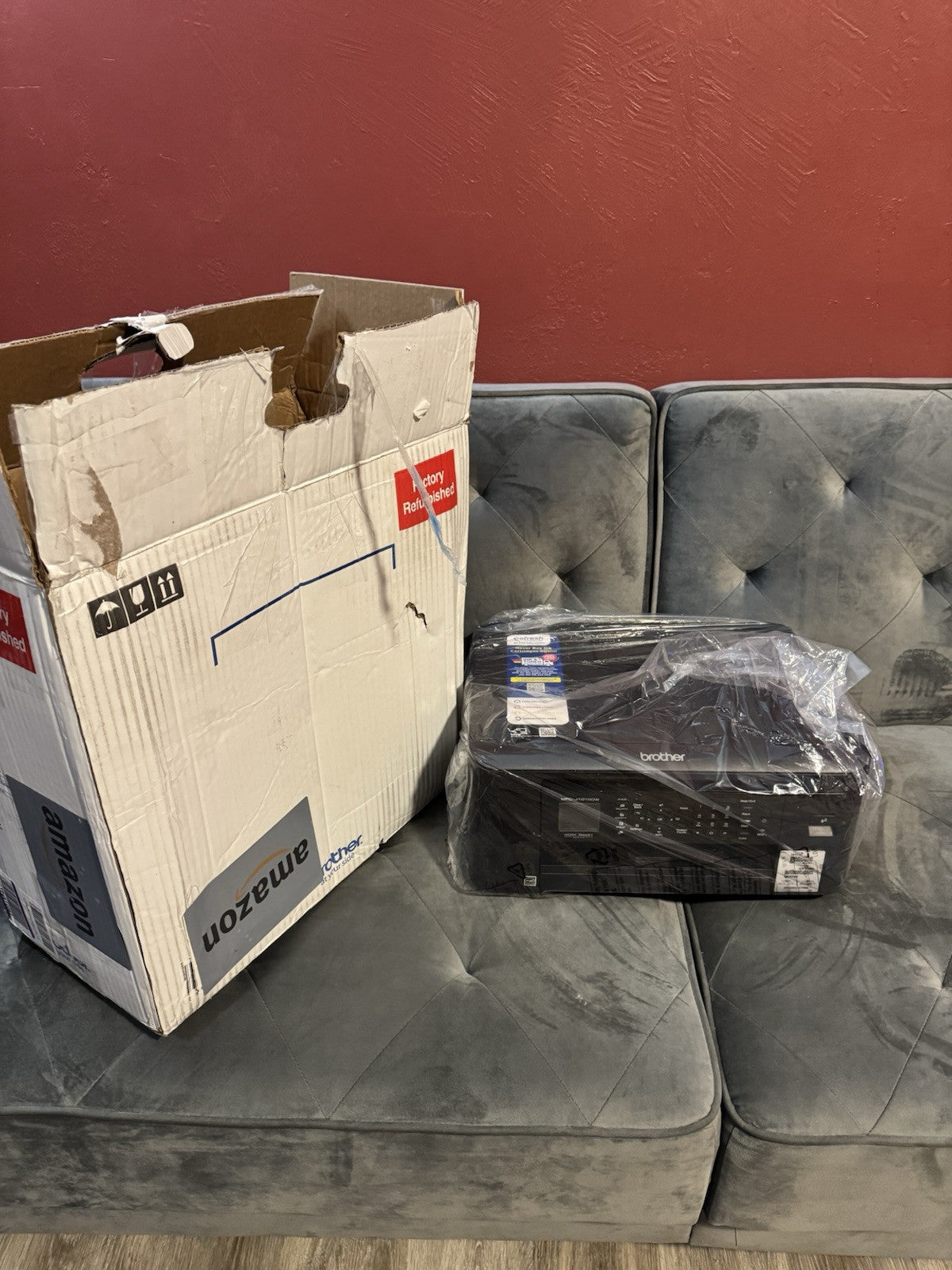 Brother MFCJ1010DW All-in-One Color Inkjet Printer