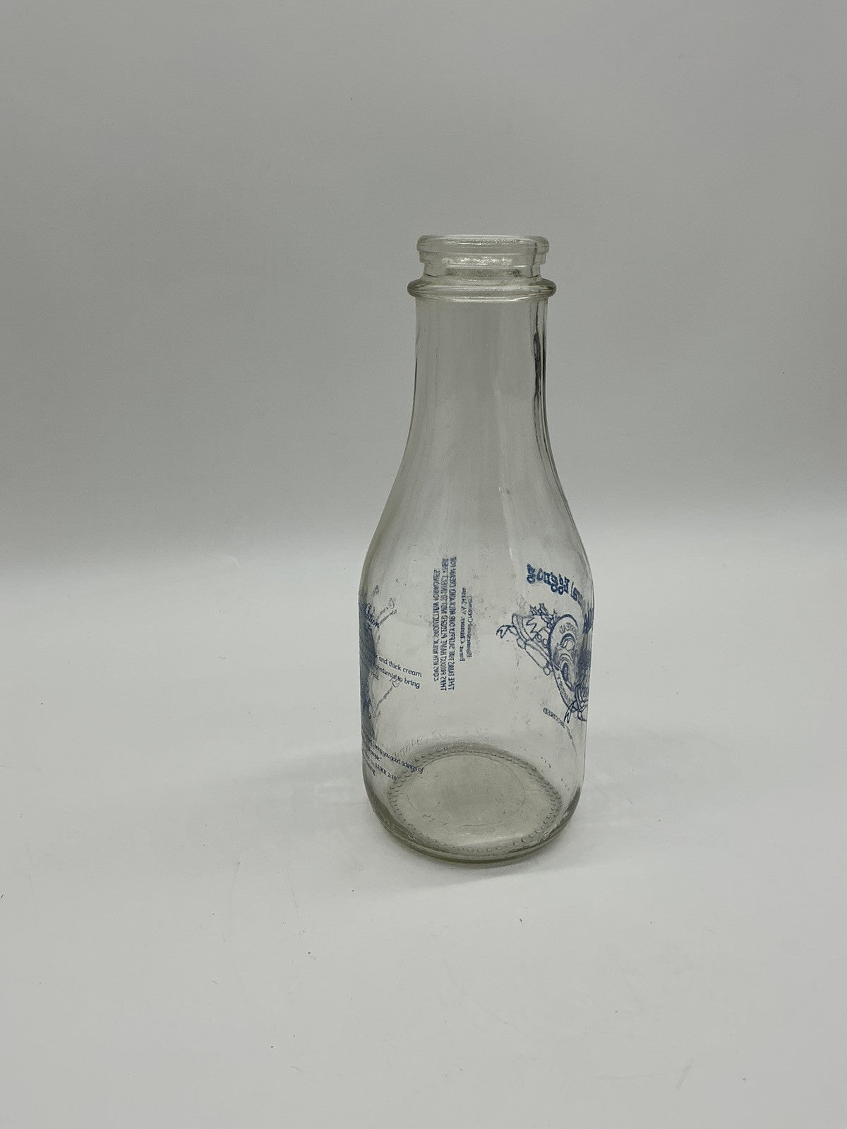 Milk Bottle - Homestead Creamery, Special Edition , Eggnog 32 Oz.