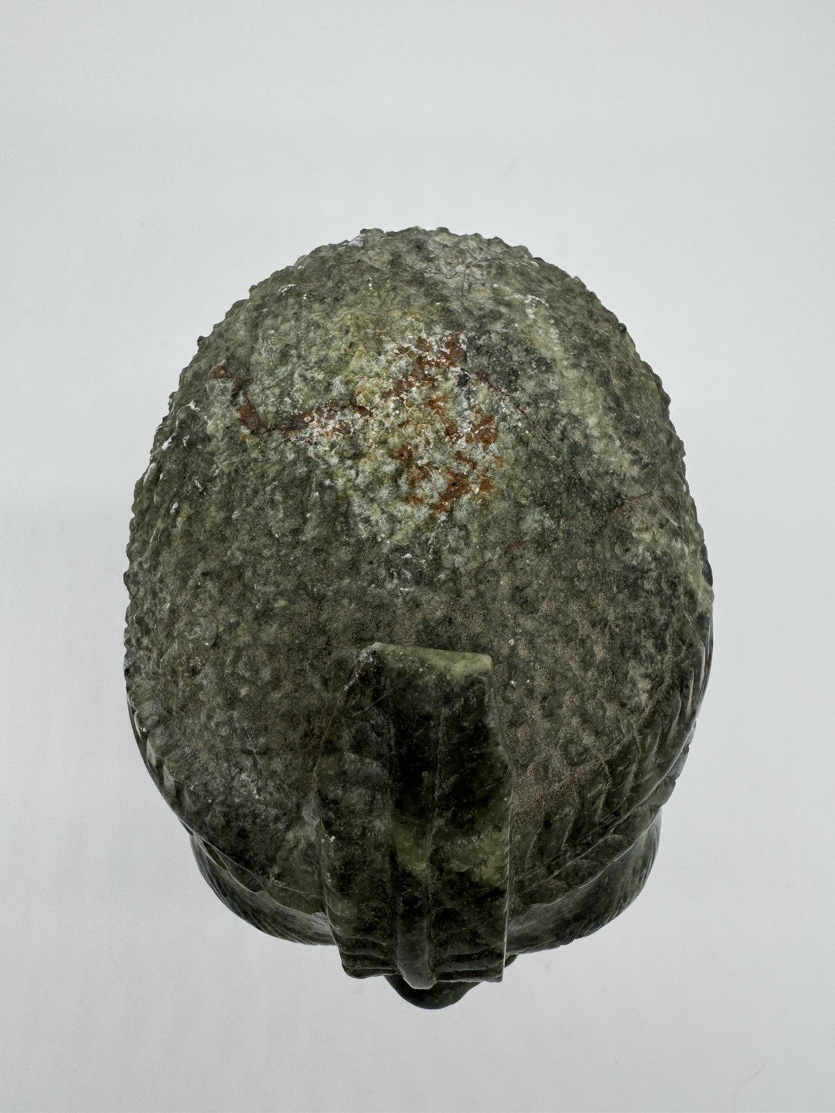 RARE African Nyanga Tribe Verdite Solid Stone Sculpture Hand Carved ~ SIGNED